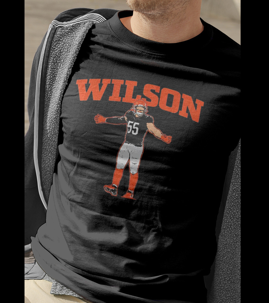 Wilson 55 Cincinnati Bengals Football Hero T-Shirt