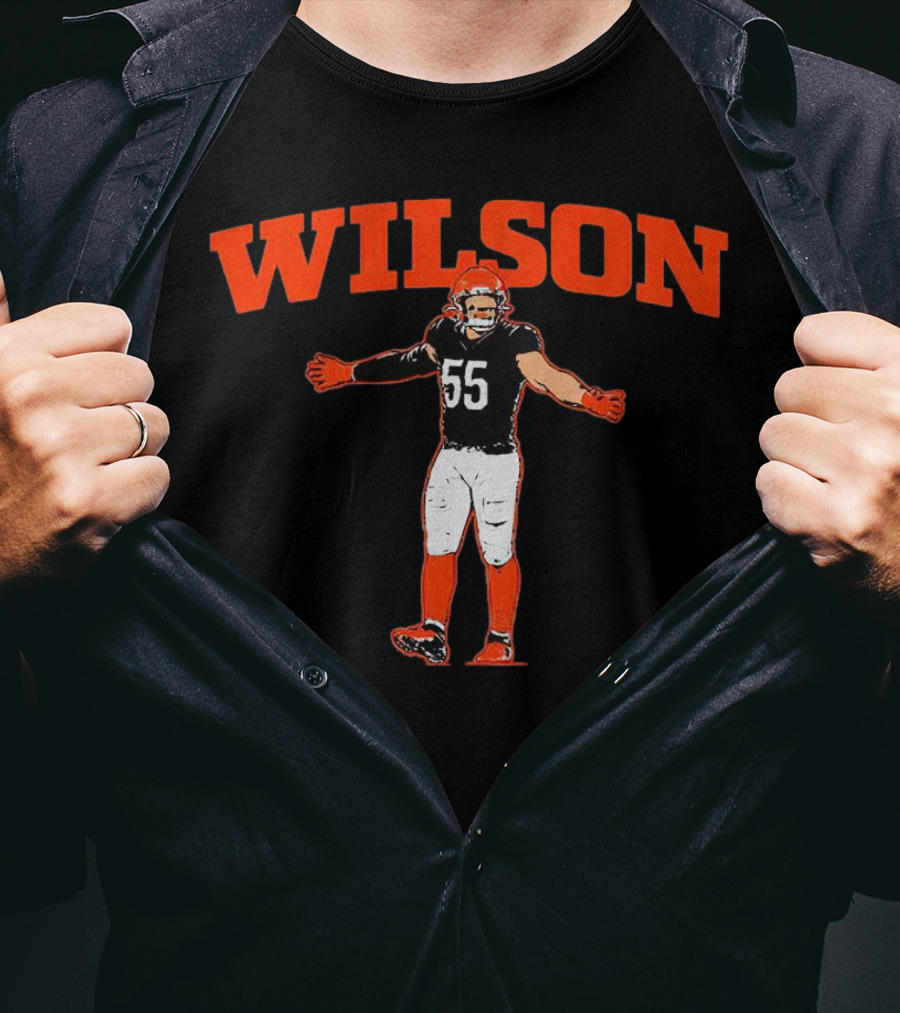 Wilson 55 Cincinnati Bengals Football Hero T-Shirt