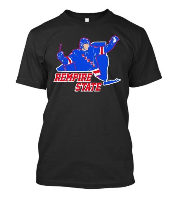 Matt Rempe Rempire State Hockey New York Rangers T-Shirt
