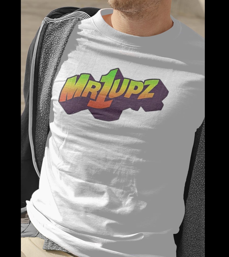 Mr1upz Shagadelic Retro Gradient Text T-Shirt