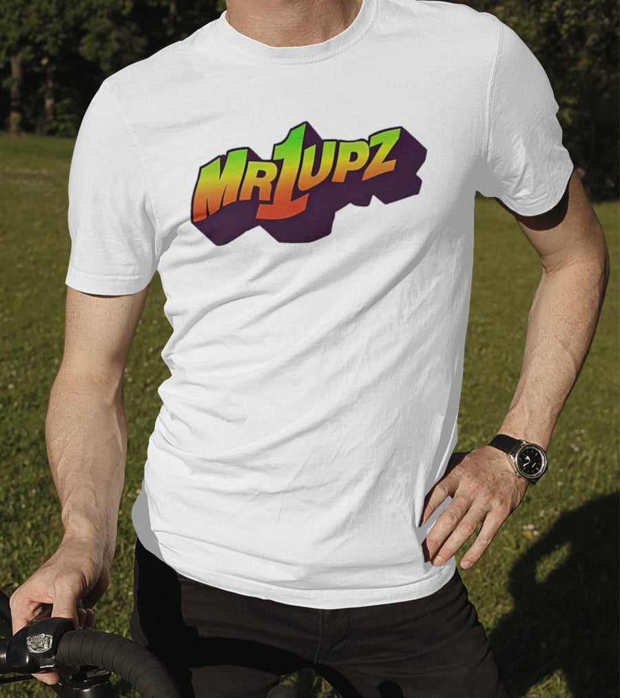 Mr1upz Shagadelic Retro Gradient Text T-Shirt