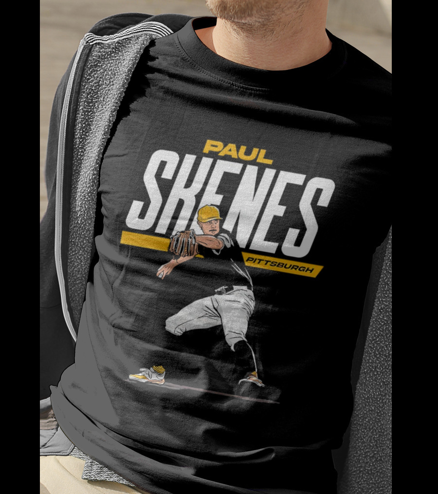 Paul Skenes Pittsburgh Pirates MLBPA Baseball Player T-Shirt