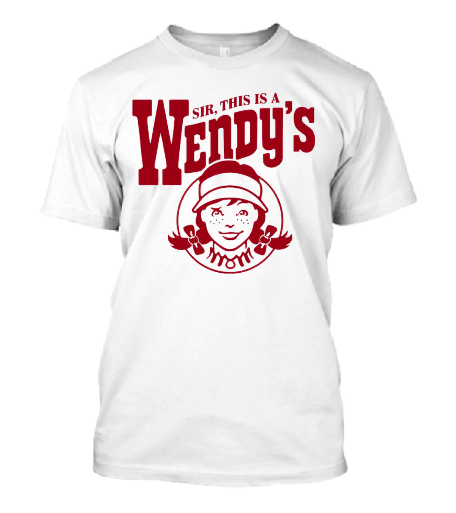 Sir This Is A Wendy’s Logo With Iconic Branding T-Shirt