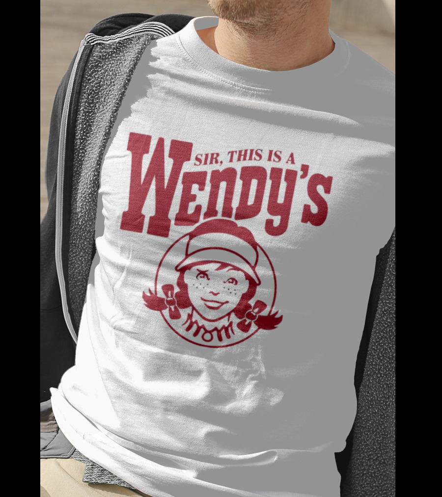 Sir This Is A Wendy’s Logo With Iconic Branding T-Shirt