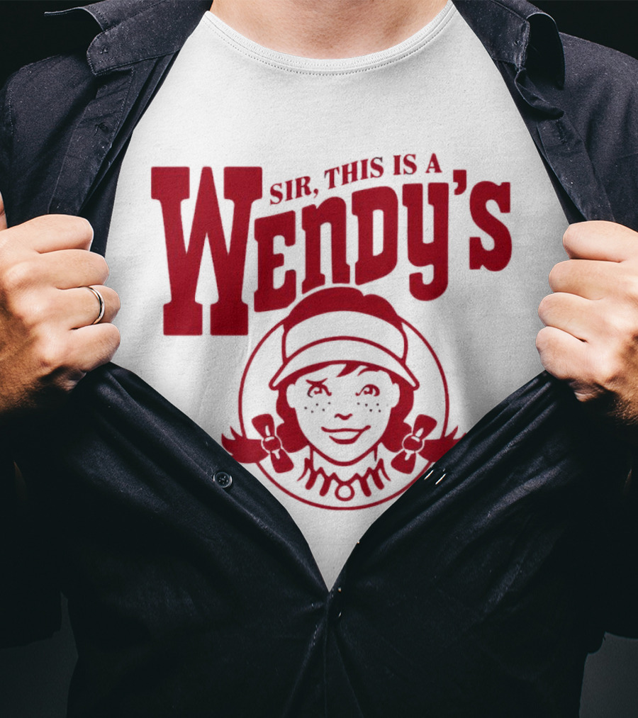 Sir This Is A Wendy’s Logo With Iconic Branding T-Shirt