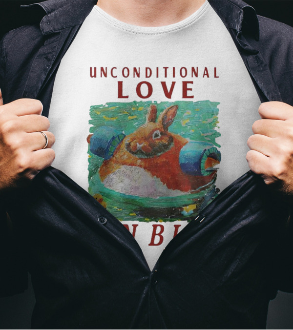 Unconditional Love In Bio Bunny With Pool Noodles And Rubber Duck T-Shirt