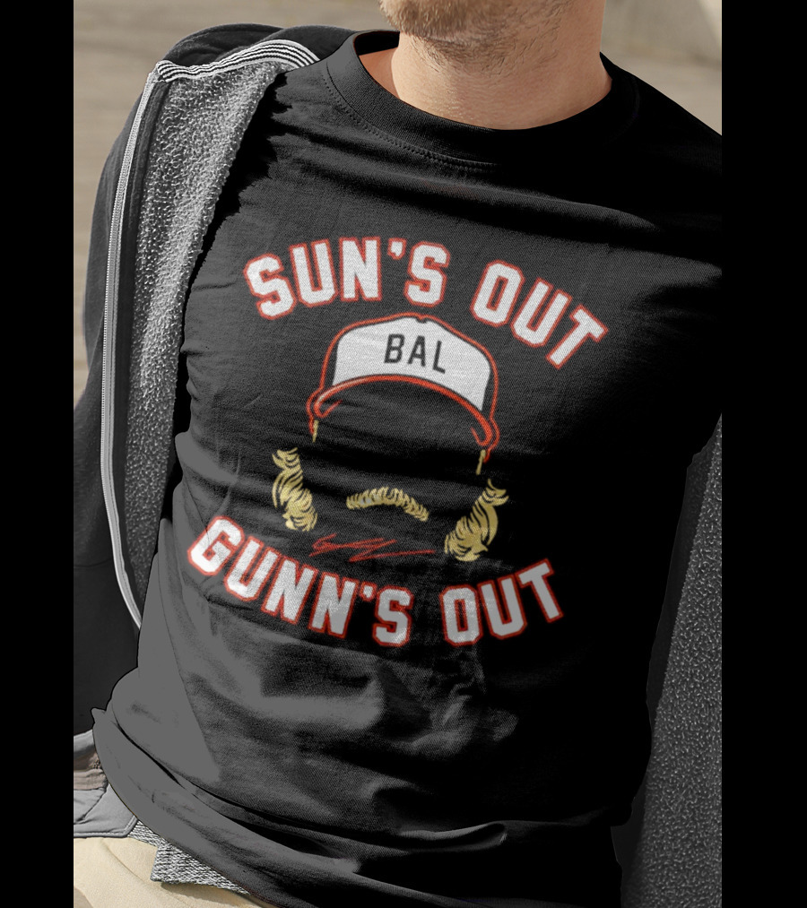 Gunnar Henderson Sun’s Out Gunn’s Out BAL Cap T-Shirt