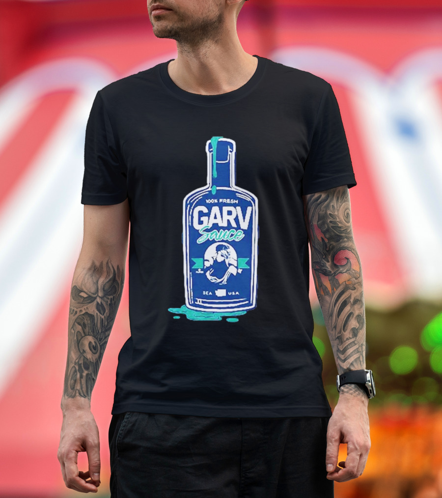 100% Fresh Garv Sauce Seattle USA T-Shirt