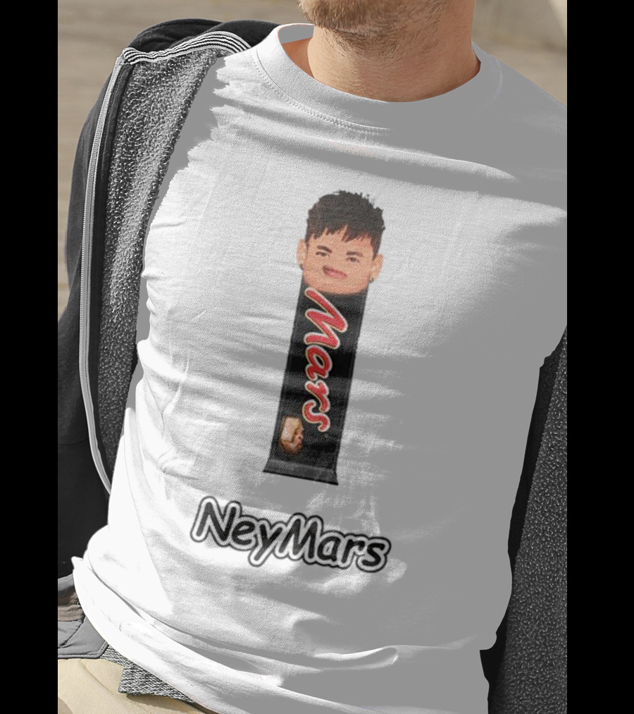NeyMars Mars Candy Parody Football Star Mashup T-Shirt