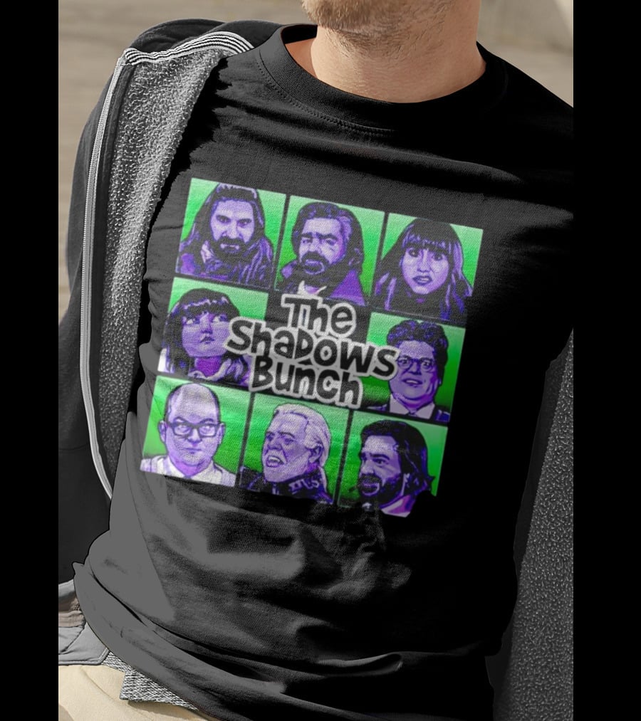 The Shadows Bunch Characters Pop Art Collage T-Shirt