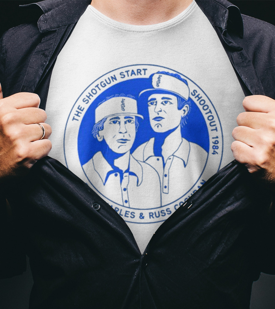 The Shotgun Start Shootout 1984 Bob Charles And Russ Cochran T-Shirt