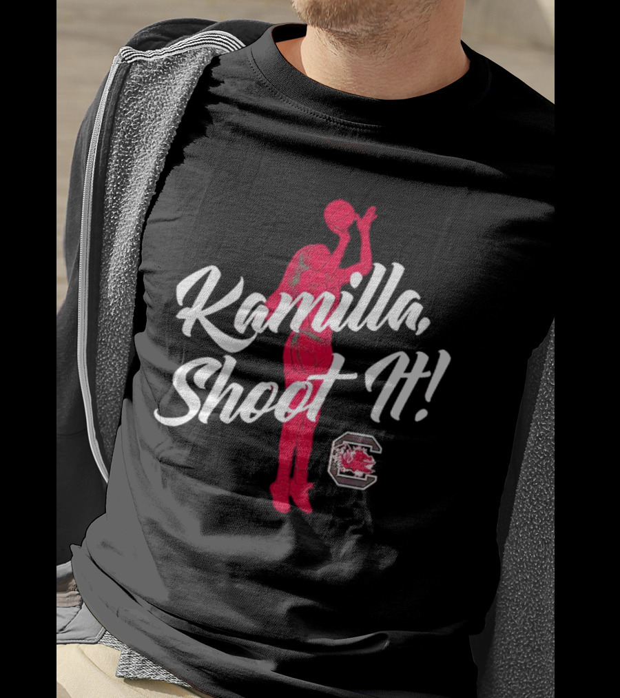 Kamilla Shoot It South Carolina Basketball Gamecocks T-Shirt
