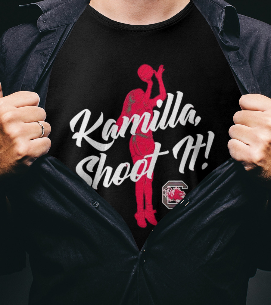 Kamilla Shoot It South Carolina Basketball Gamecocks T-Shirt
