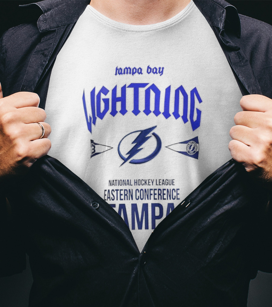 Tampa Bay Lightning National Hockey League Eastern Conference Tour T-Shirt