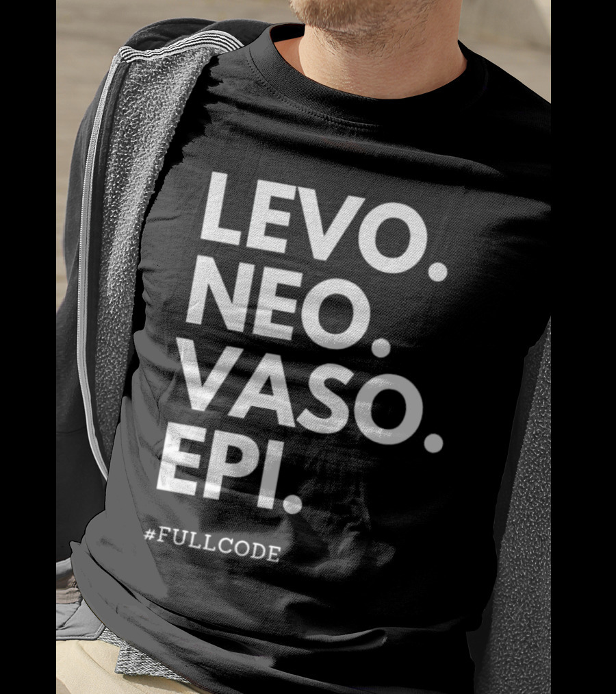 Levo Neo Vaso Epi Fullcode Text T-Shirt