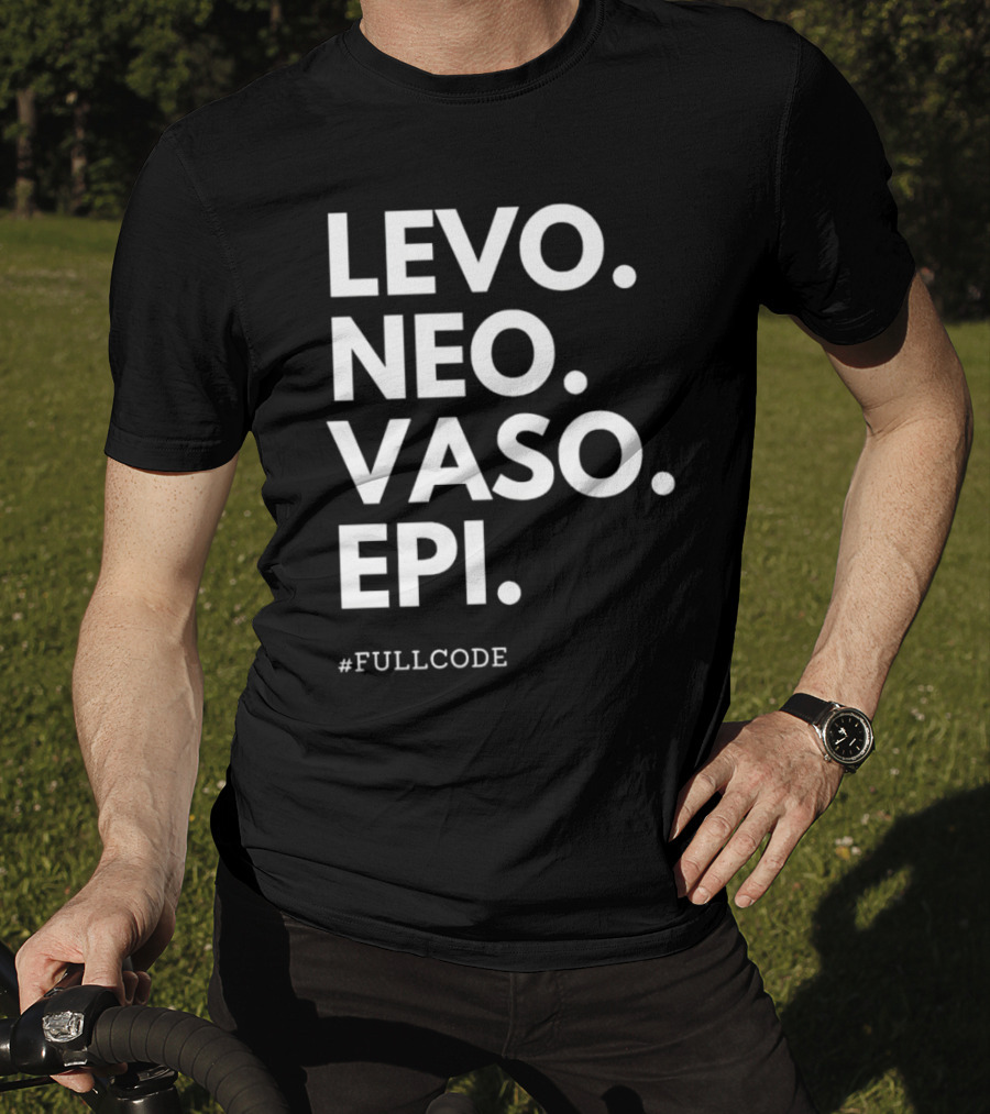 Levo Neo Vaso Epi Fullcode Text T-Shirt