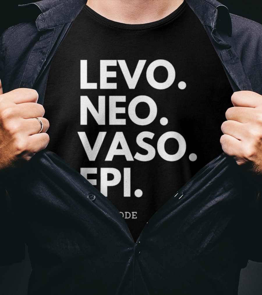 Levo Neo Vaso Epi Fullcode Text T-Shirt