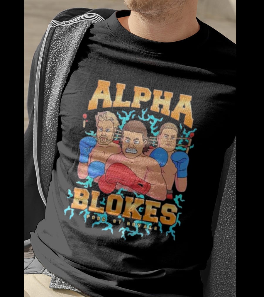 Alpha Blokes Podc St Royale Boxing Trio T-Shirt