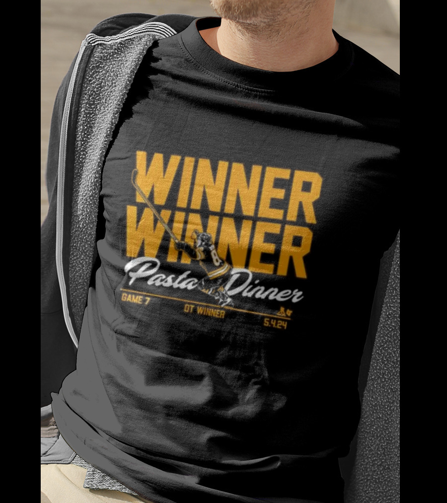 Winner Winner Pasta Dinner Game 7 OT Winner 5.4.24 T-Shirt