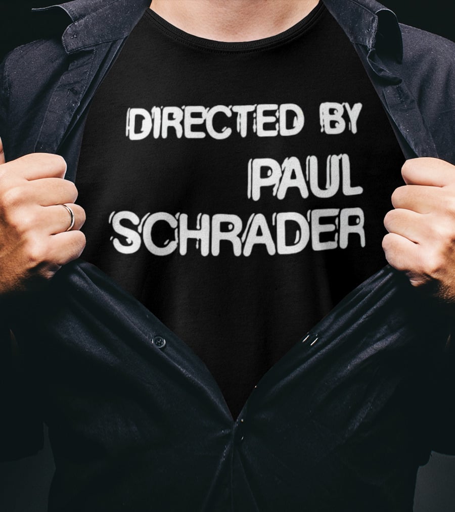 Directed By Paul Schrader Vintage T-Shirt