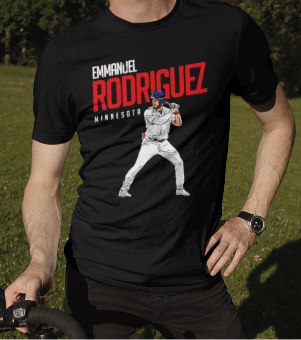 Emmanuel Rodriguez Minnesota Twins Baseball Player T-Shirt