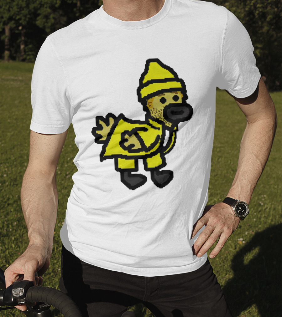 Fall Guy Gosling Bearded Yellow Raincoat Sprite T-Shirt