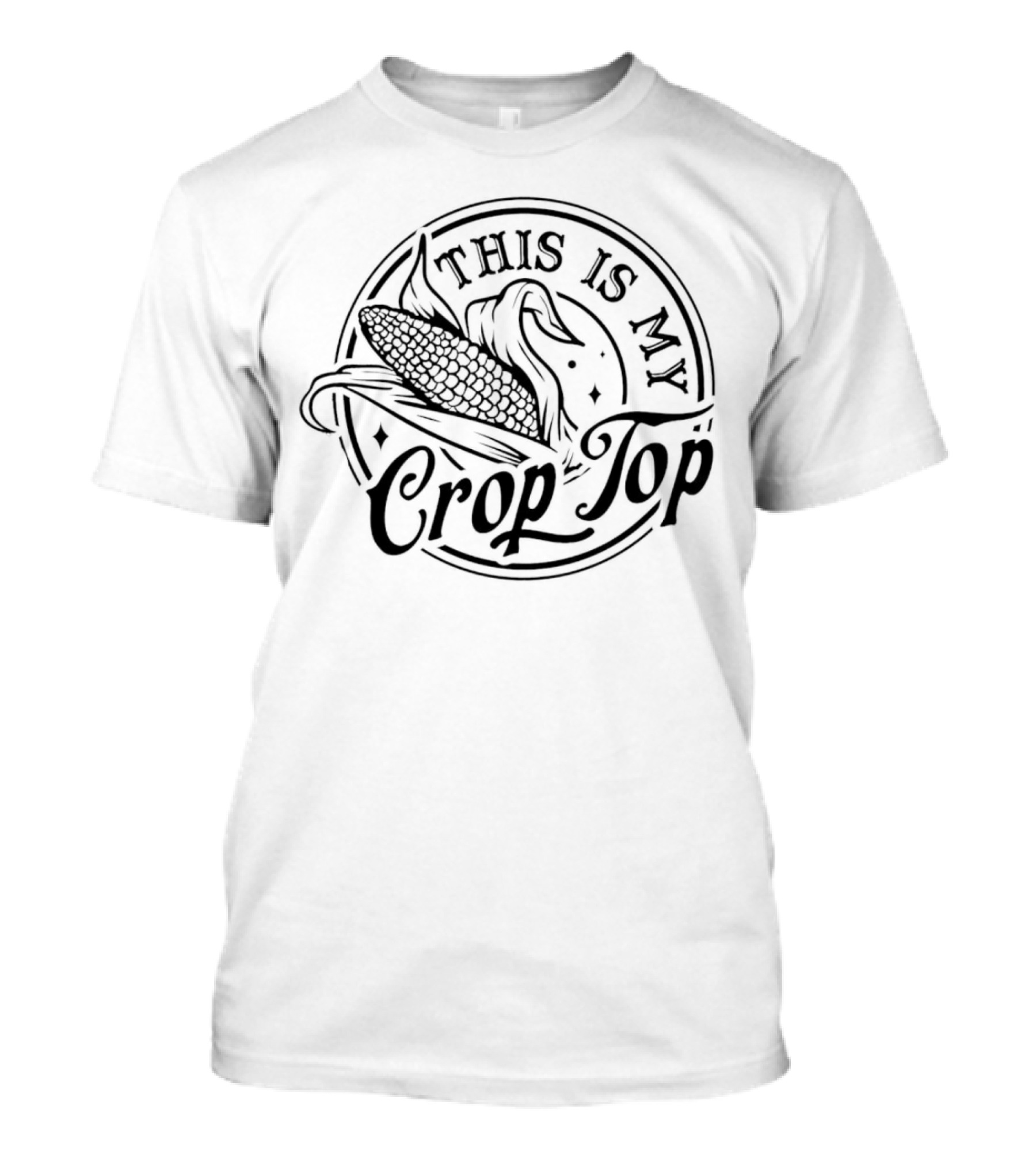 This Is My Crop Top Corn T-Shirt