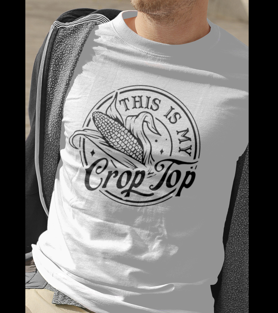 This Is My Crop Top Corn T-Shirt