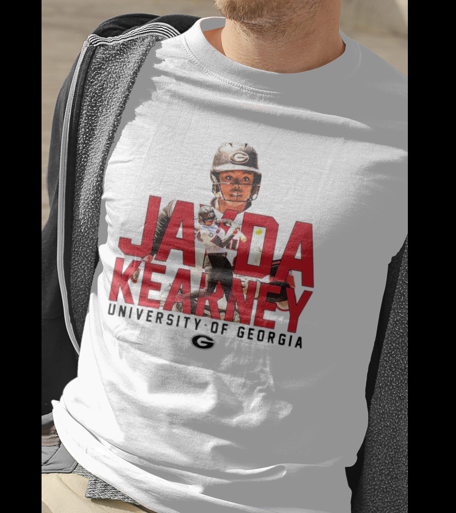 Jayda Kearney University Of Georgia Softball Player Collage T-Shirt