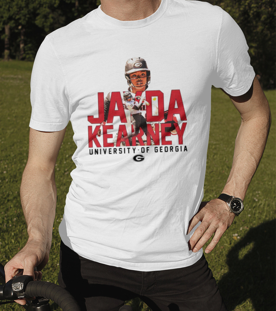 Jayda Kearney University Of Georgia Softball Player Collage T-Shirt