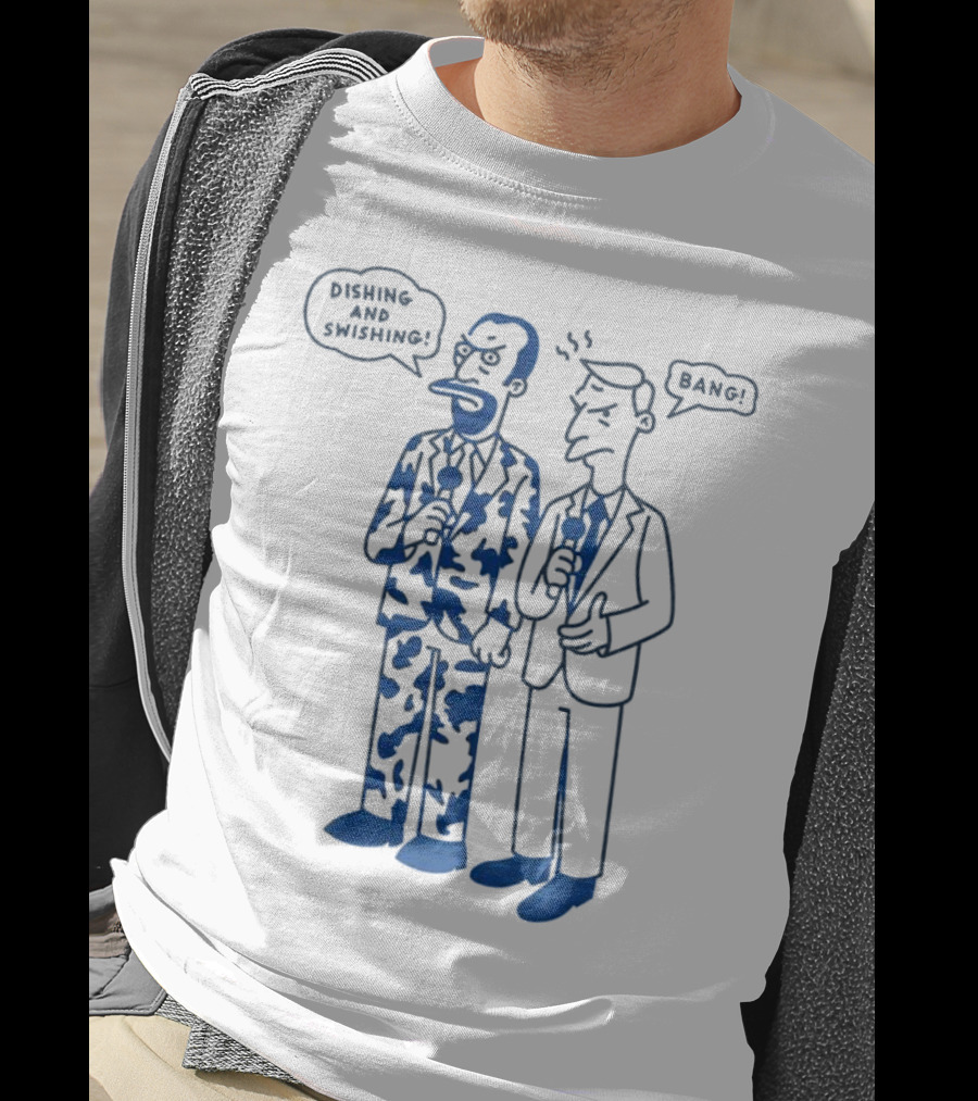 Dishing And Swishing Bang Speech Bubble Duo T-Shirt