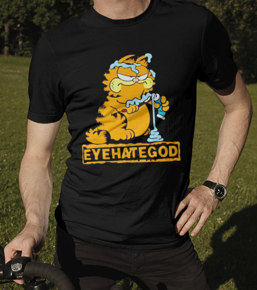 Eyehategod Garfield Toothpaste T-Shirt