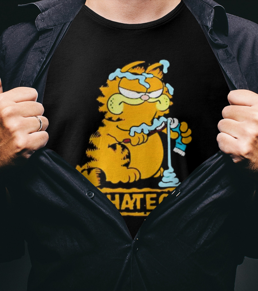 Eyehategod Garfield Toothpaste T-Shirt