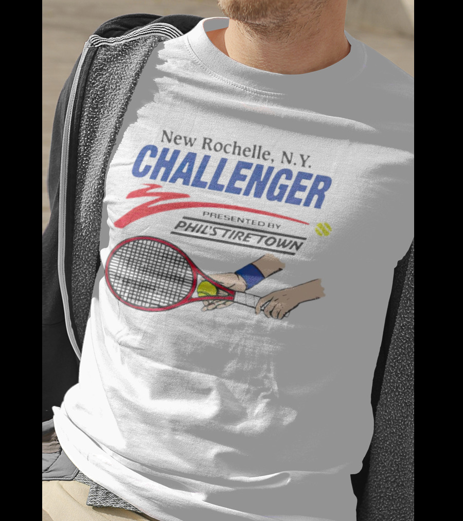 New Rochelle NY Challenger Tennis Tournament Presented By Philstiretown T-Shirt