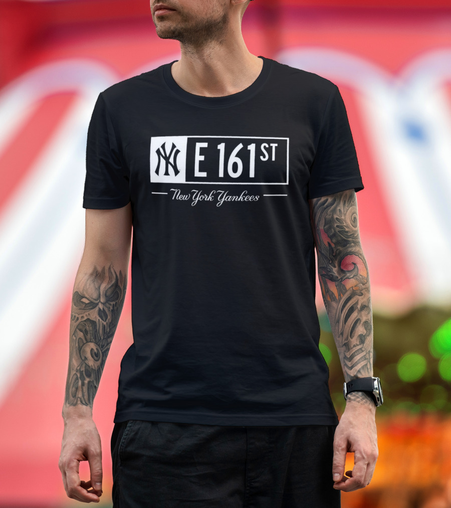 New York Yankees E 161st Street Iconic T-Shirt