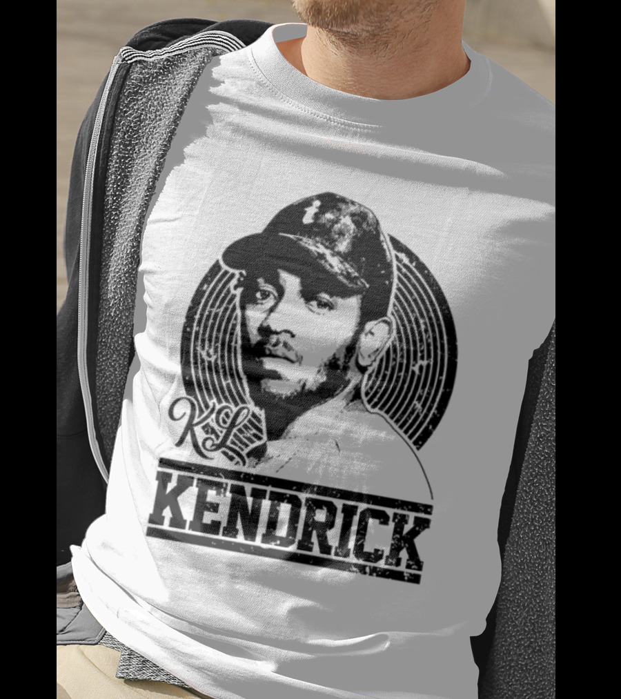 Kendrick Lamar KL Iconic Tribute Circular T-Shirt
