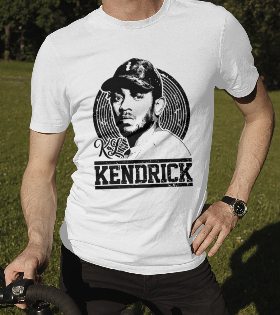 Kendrick Lamar KL Iconic Tribute Circular T-Shirt