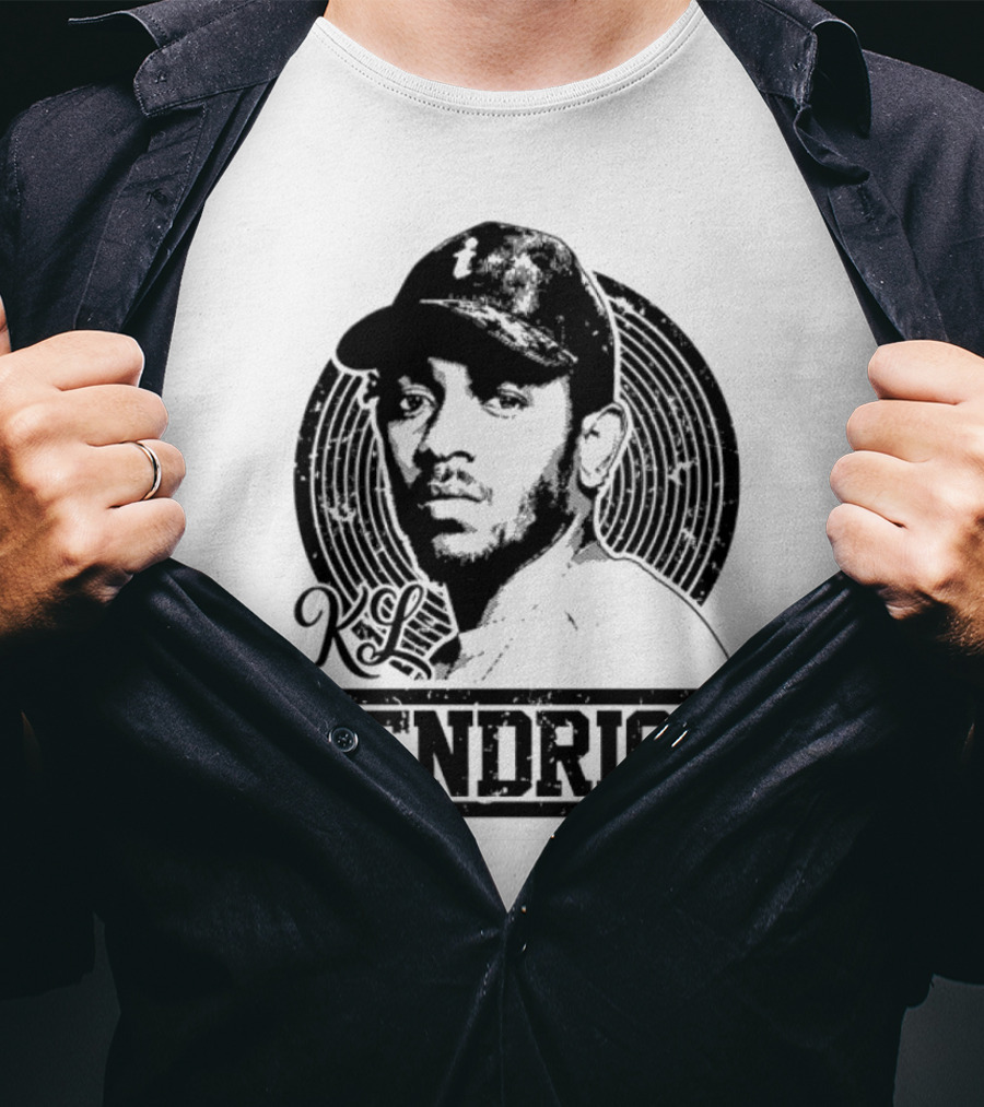 Kendrick Lamar KL Iconic Tribute Circular T-Shirt