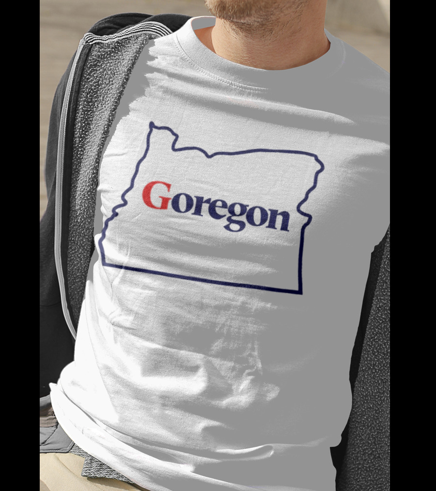 Goregon J. Miles Coleman Oregon State Outline T-Shirt