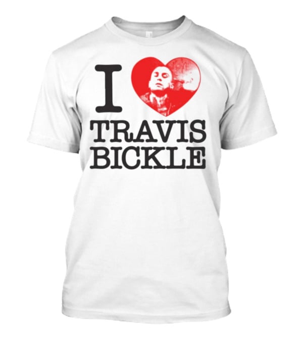 I Heart Travis Bickle Red Heart T-Shirt