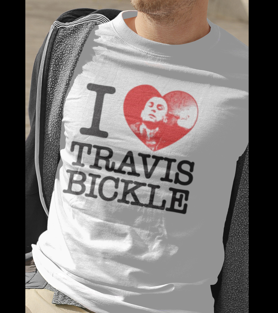I Heart Travis Bickle Red Heart T-Shirt