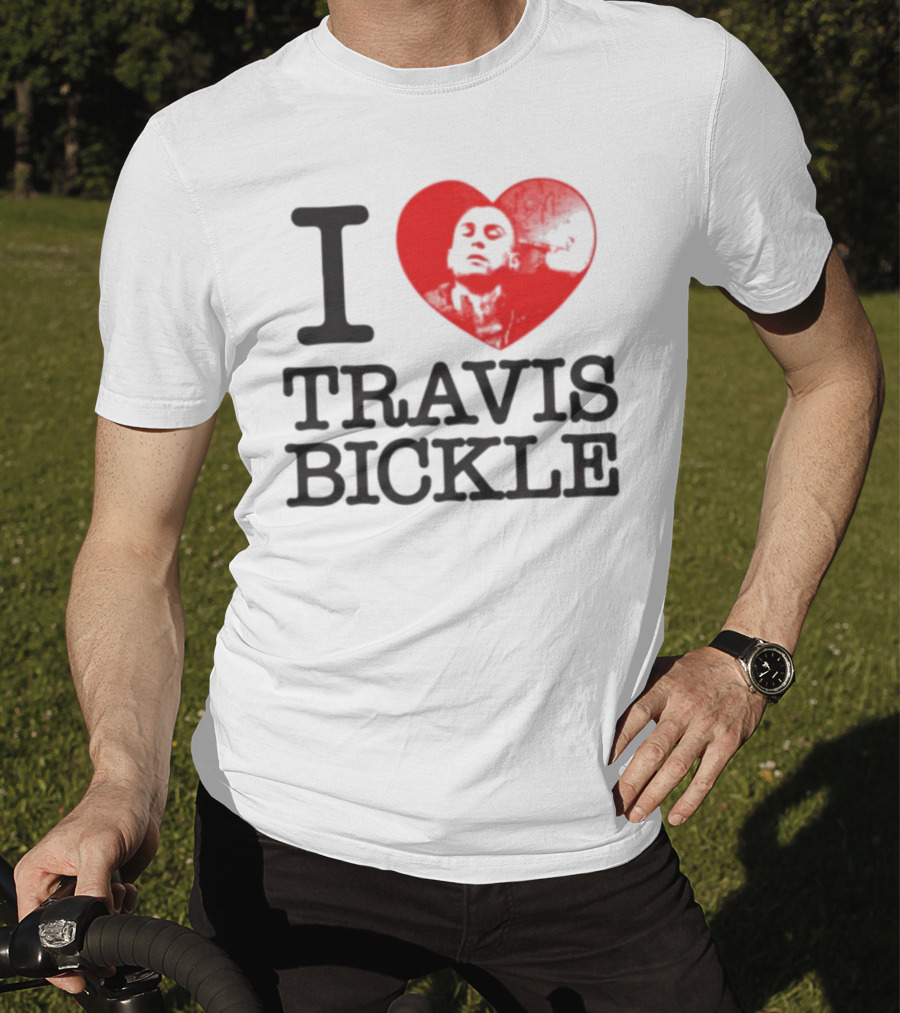 I Heart Travis Bickle Red Heart T-Shirt