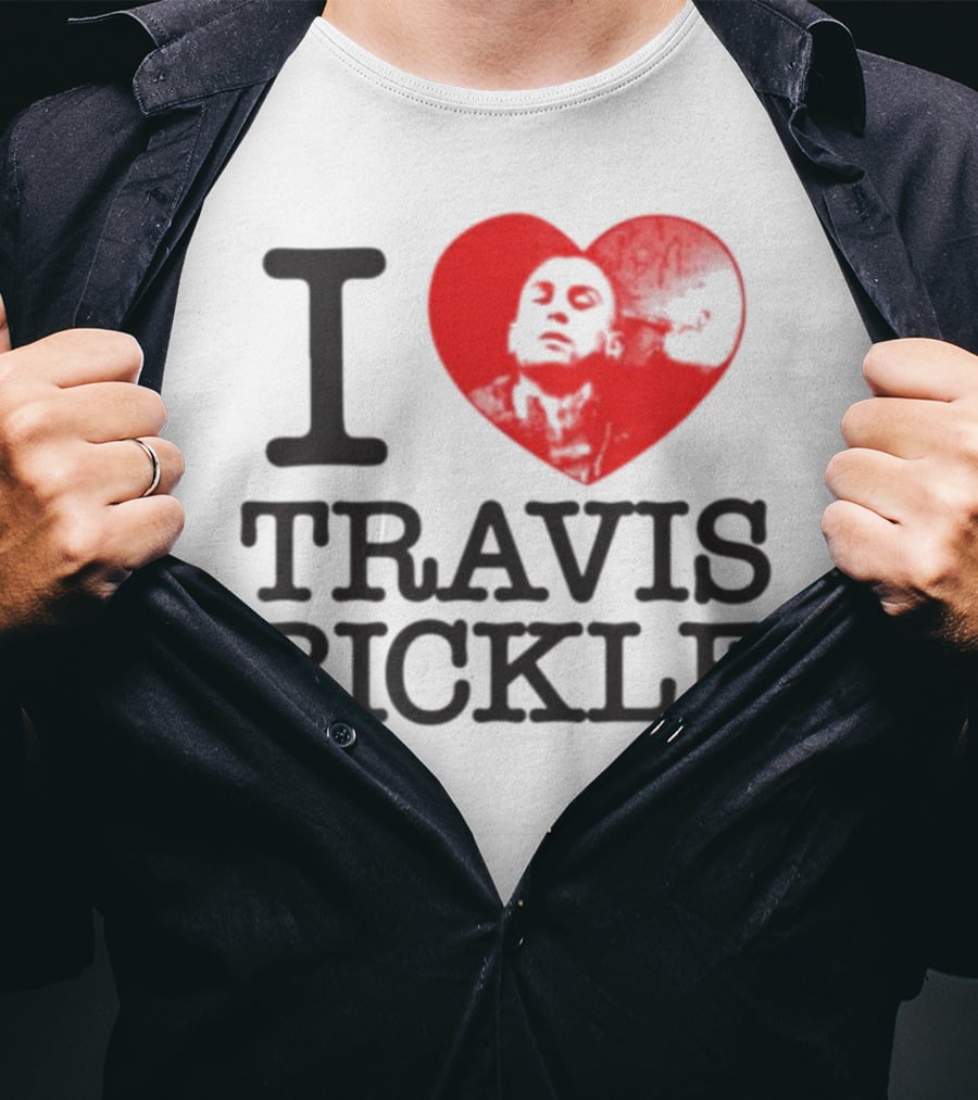 I Heart Travis Bickle Red Heart T-Shirt