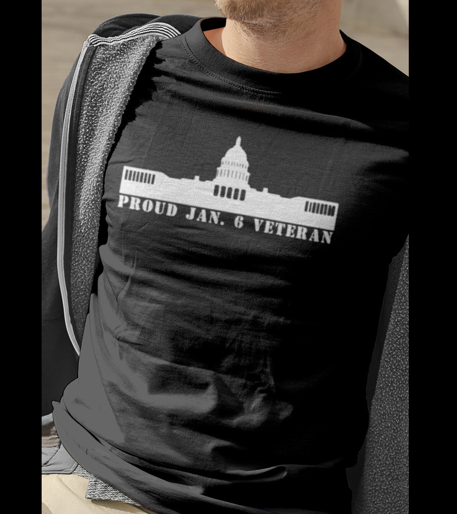 Mindy Mf Robinson Proud Jan 6 Veteran Capitol Building T-Shirt