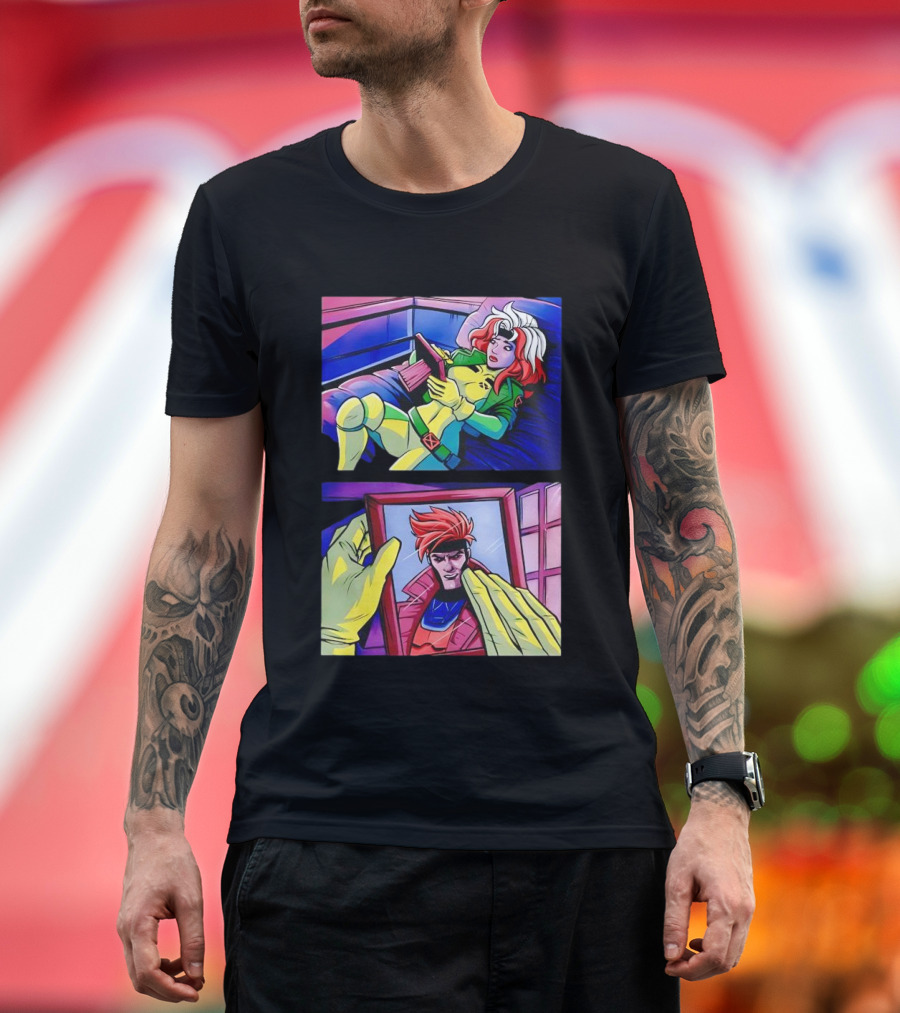 Rogue and Gambit I Miss You Remy X-Men Comics Nostalgia T-Shirt