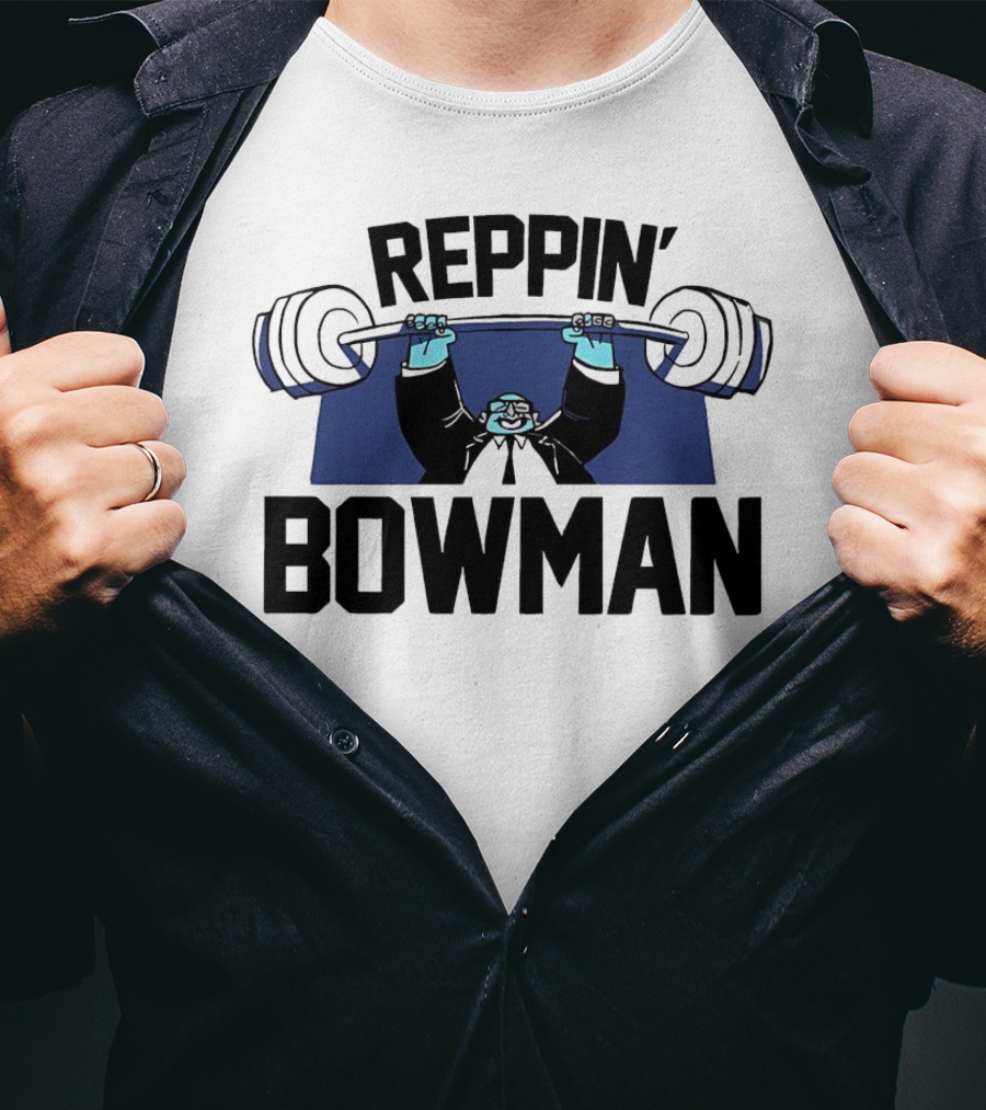 Reppin Bowman Fitness Lifting T-Shirt