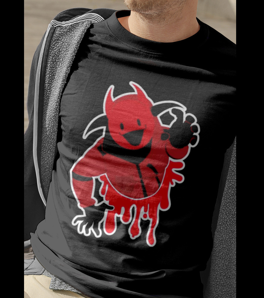 Reddsmess Get Over Here Fall Guy Devil Costume T-Shirt