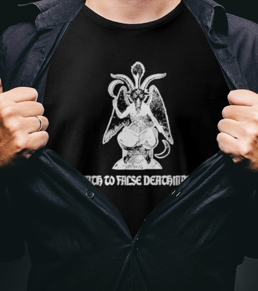 Death To False Deathmatch Angel Goat’s Head T-Shirt