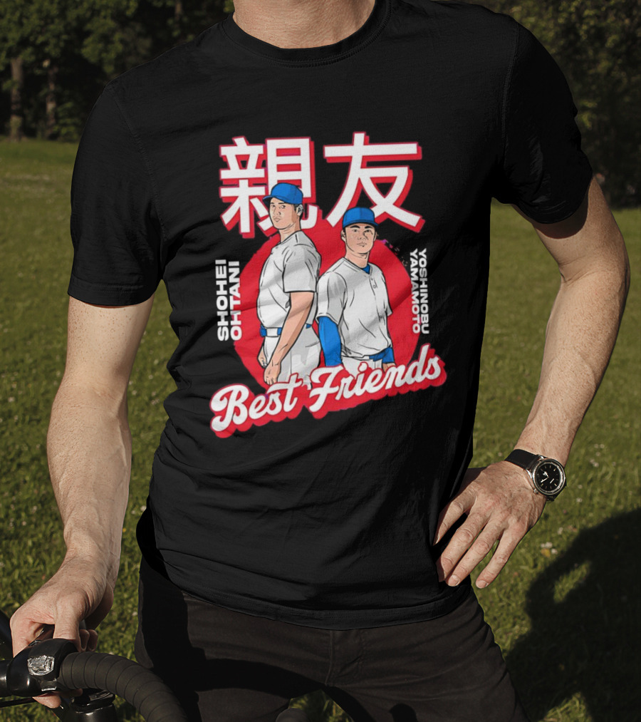 Shohei Ohtani Yoshinobu Yamamoto Best Friends Dodgers T-Shirt