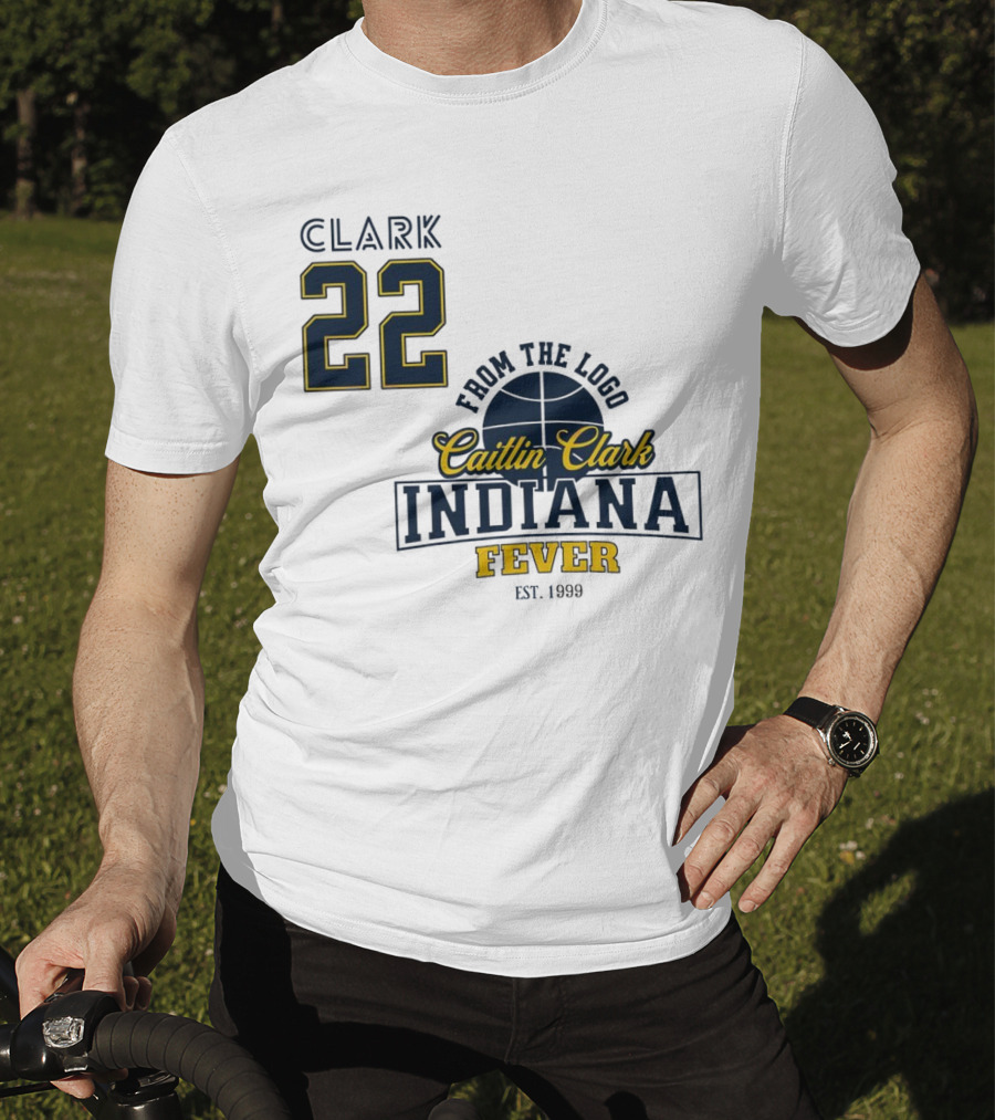 Clark 22 From The Logo Caitlin Clark Indiana Fever Est. 1999 Basketball T-Shirt